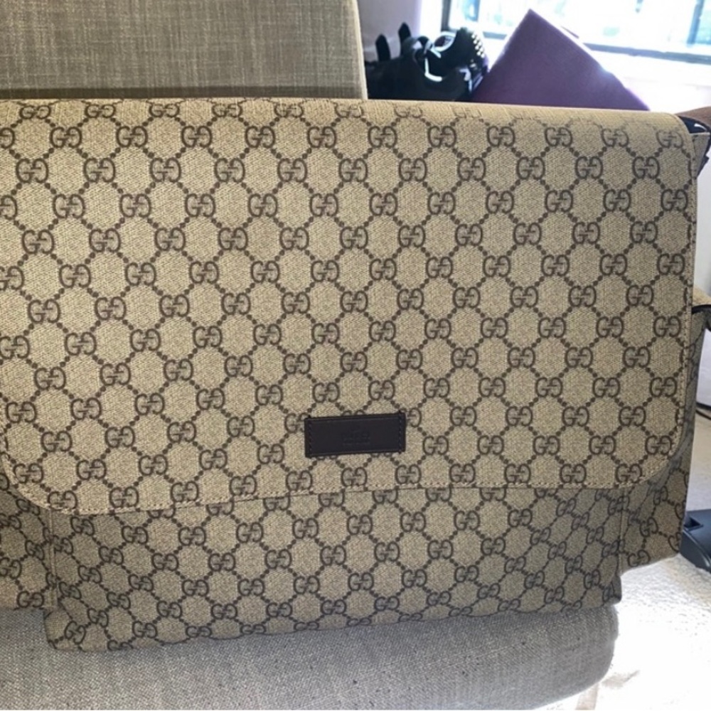 Gucci diaper bag